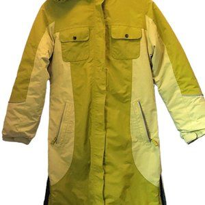 Lands End Kids The Squall Size L 14 Long Lined Winter Parka Jacket